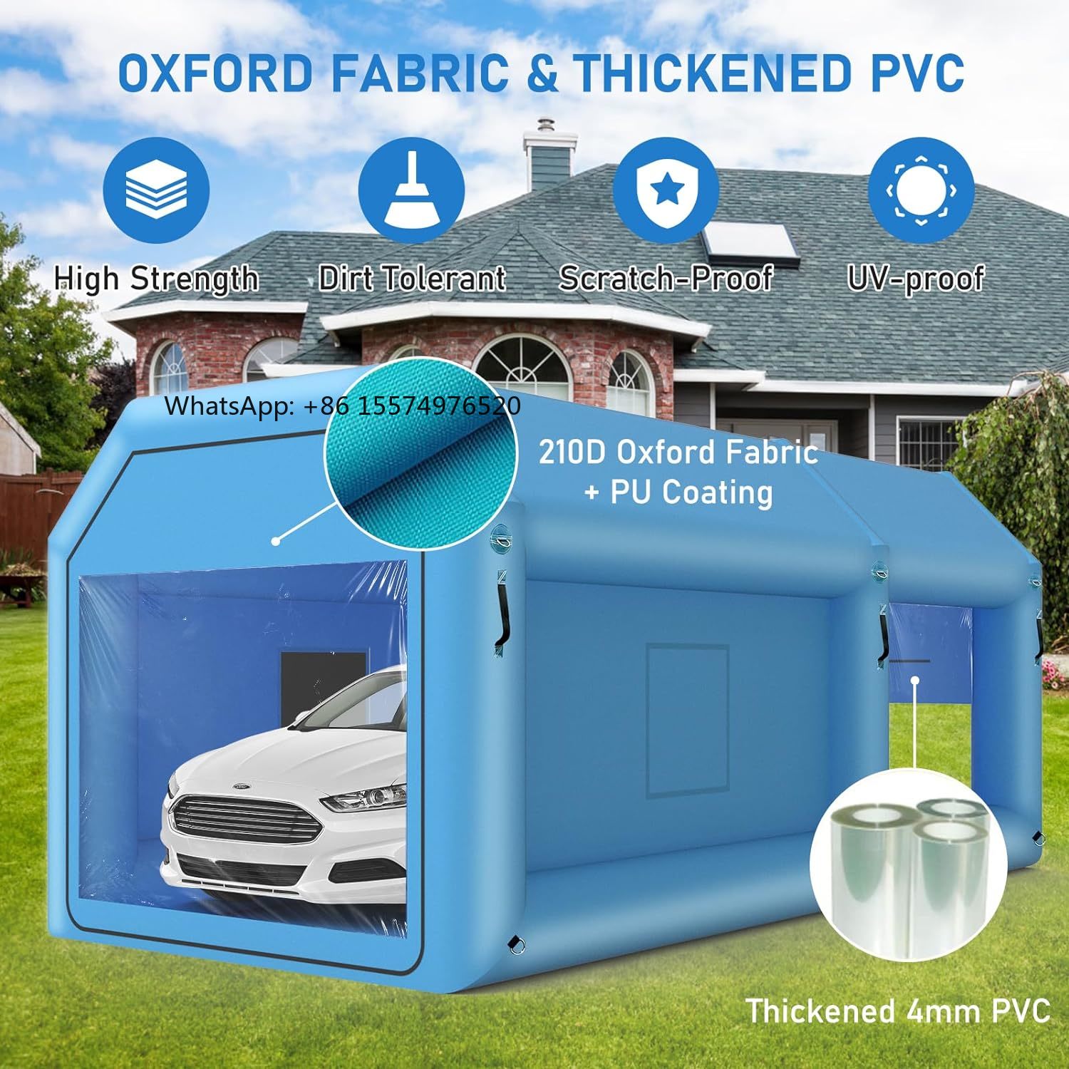 Inflatable Paint Booth - 2026 - خيمة مرآب سيارات قابلة