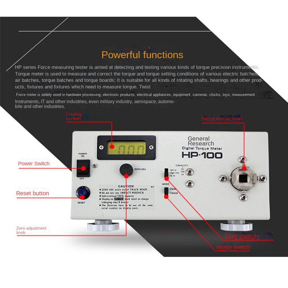 HP-10/ HP-20/ HP-50/ HP-100 مق - مراجعة Torque Wrench Digital وسعره