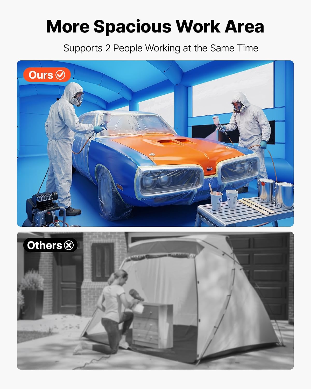 كابينة طلاء قابلة للنفخ، 30 ×  - مراجعة Inflatable Paint Booth وسعره