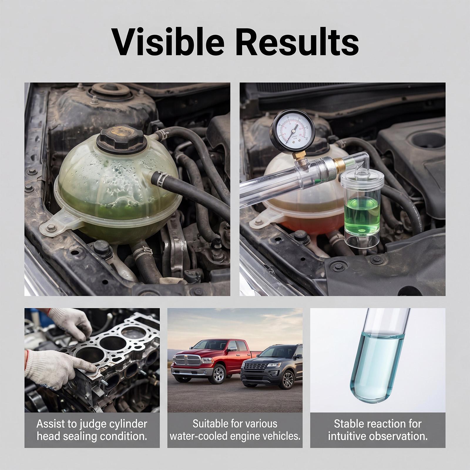 سائل اختبار تسرب الاحتراق 100  - مراجعة Auto Repair Shops وسعره