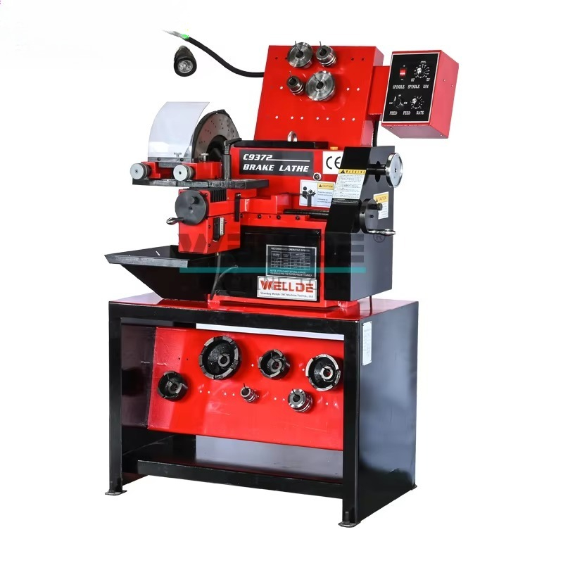 آلة طحن وقطع أقراص وأسطوانات ا - مراجعة Brake Drum Lathe وسعره
