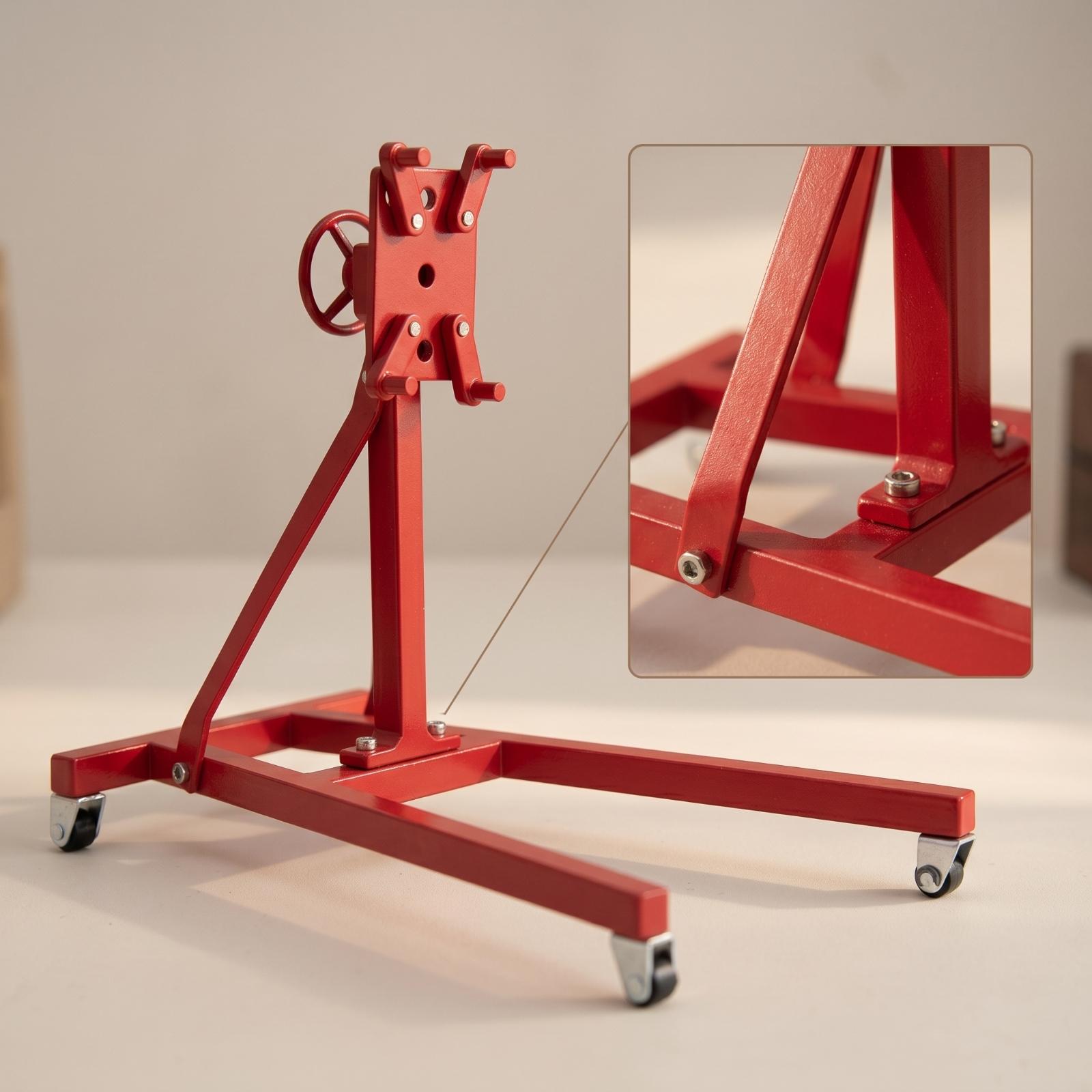 رافعة محرك معدنية واقعية مع سل - مراجعة Engine Hoist Crane وسعره