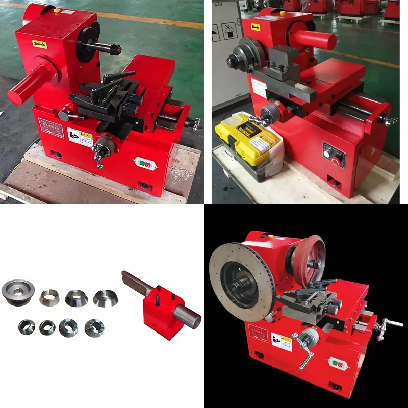 آلة خراطة أقراص وأسطوانات الفر - مراجعة Brake Drum Lathe وسعره