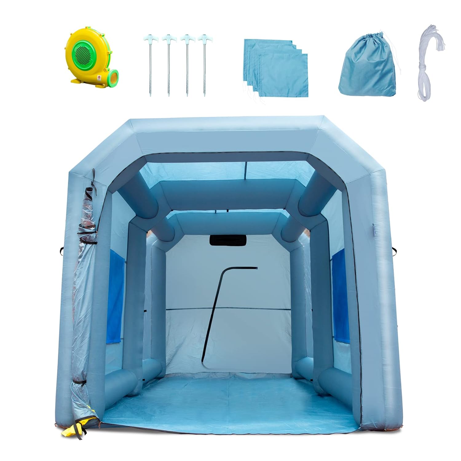 كابينة طلاء قابلة للنفخ، 13×10 - مراجعة Inflatable Paint Booth وسعره