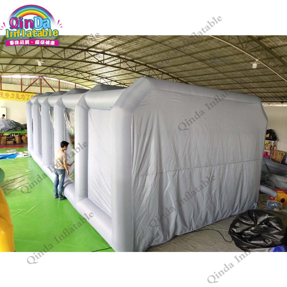 خيمة رش الطلاء عالية الجودة 10 - مراجعة Inflatable Paint Booth وسعره