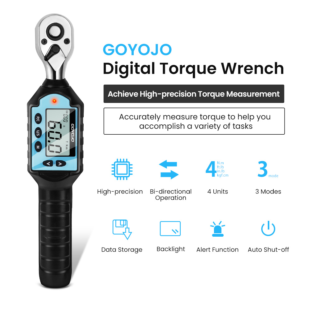 جديد الرقمية مسبقا مفتاح العزم - مراجعة Torque Wrench Digital وسعره
