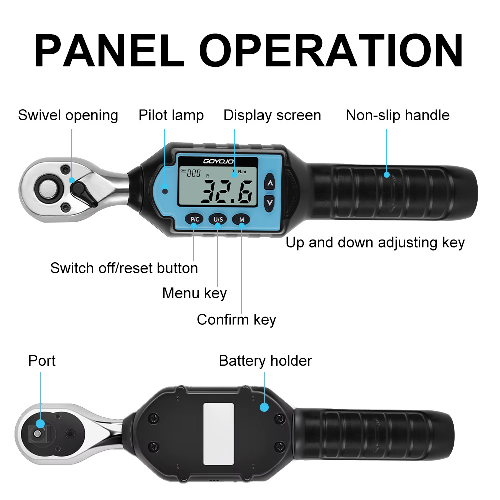 جديد الرقمية مسبقا مفتاح العزم - مراجعة Torque Wrench Digital وسعره