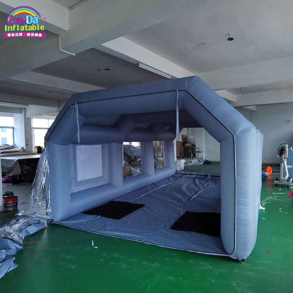 خيام رش قابلة للنفخ بأحجام كبي - مراجعة Inflatable Paint Booth وسعره