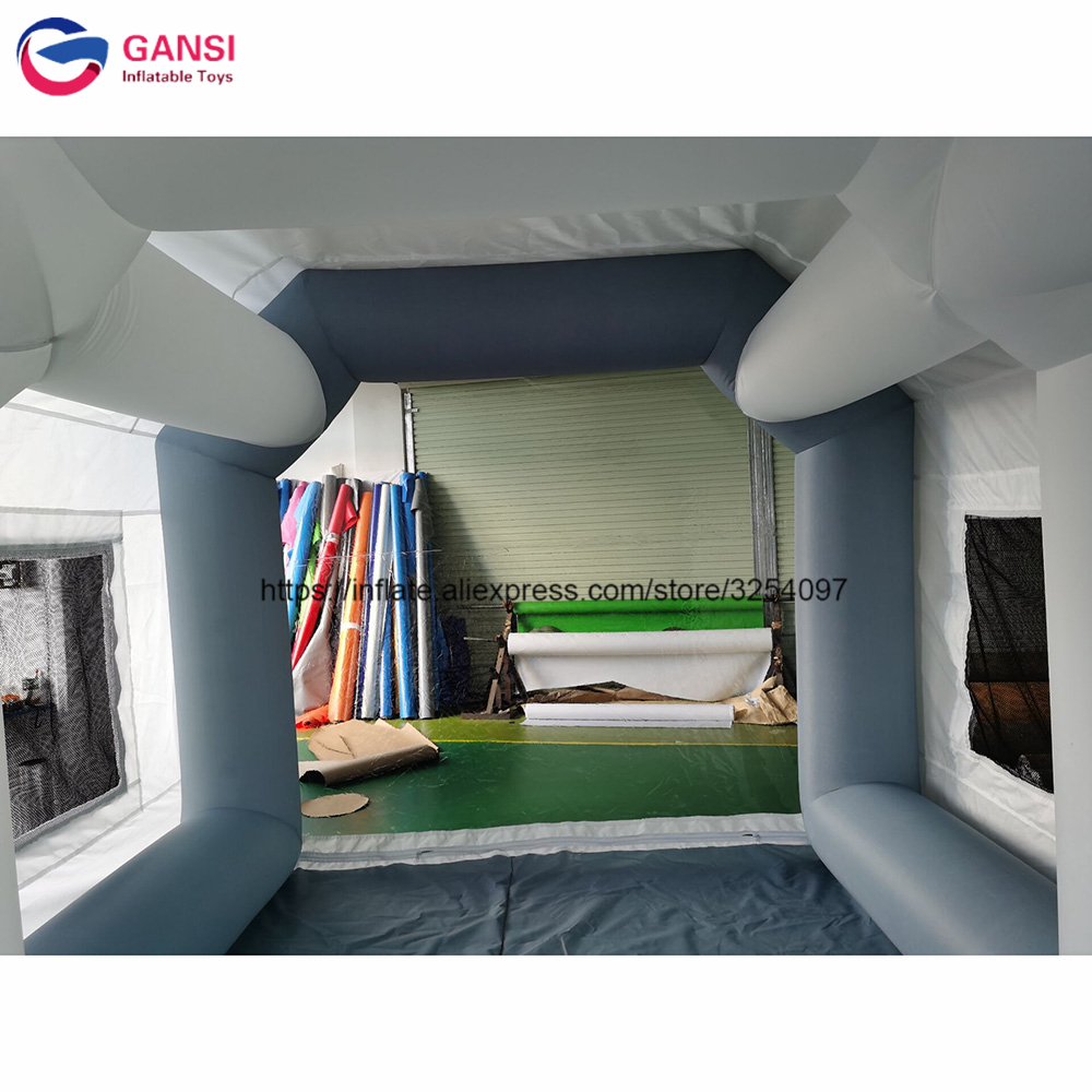خيمة رش الطلاء القابلة للنفخ م - مراجعة Inflatable Paint Booth وسعره