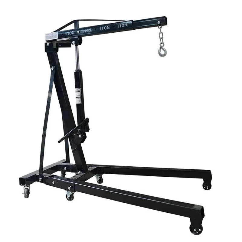 رافعة هيدروليكية يدوية محمولة  - مراجعة Engine Hoist Crane وسعره