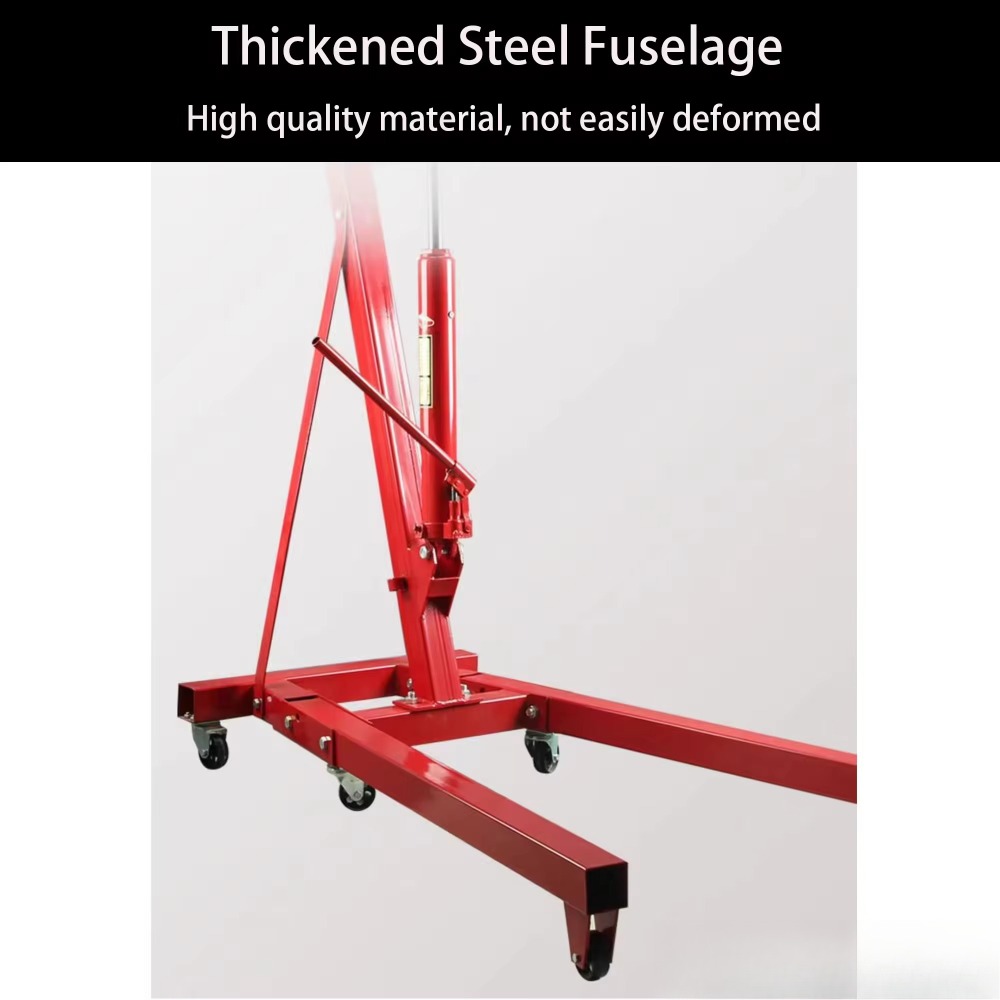 رافعة محركات 2T 3T قابلة للطي  - مراجعة Engine Hoist Crane وسعره