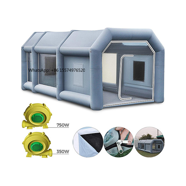 2026 - خيمة مرآب سيارات قابلة  - مراجعة Inflatable Paint Booth وسعره
